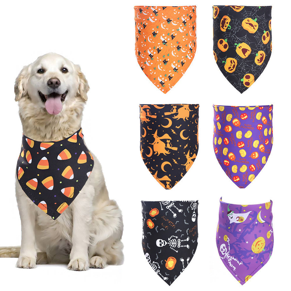 Halloween Pet Bandana Costume Gift for Dogs and Cats-1