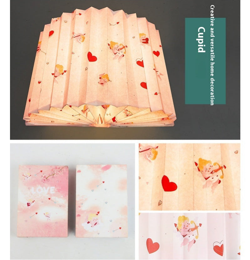 Folding Book Cultural and Creative Gifts Small Night Lamp