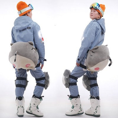 Skiing Skating Butt Pad Little Turtle Guard Equipment Knee Pads