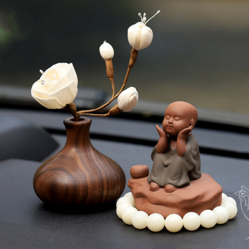 Creative Car Decoration Zen Little Monk Ornaments