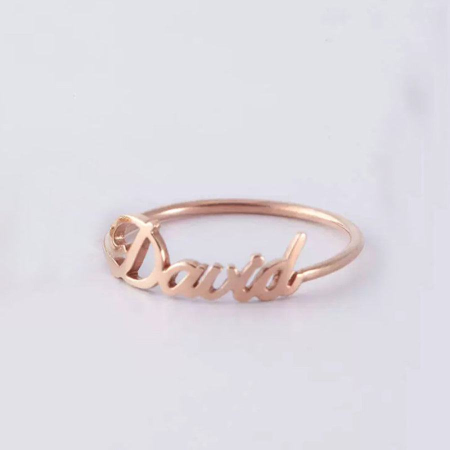 Personalized Name Ring Custom Letter Jewelry for Women-4