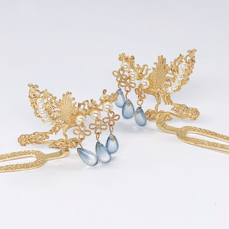 Original Hanfu weiblicher Haarnadel Ancient Style Hair Accessoires Haarnadel