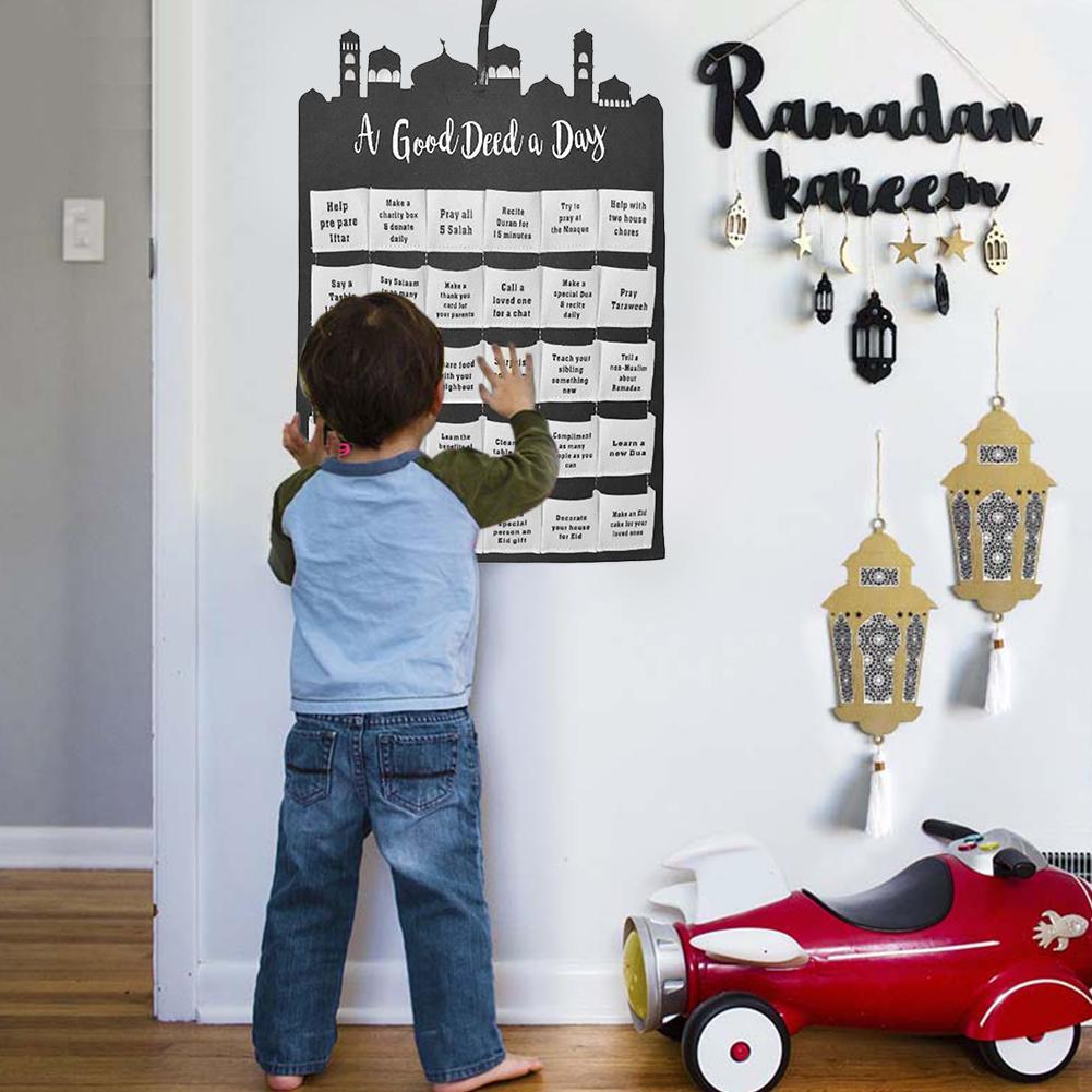 Mubarak Eid al-Fitr Ramadan Countdown-Wandkalender