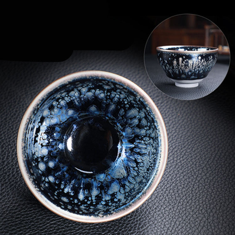 Haushalt Teetasse Tee Set Accessoires Öl Tropf Kungfu Keramik Teetasse