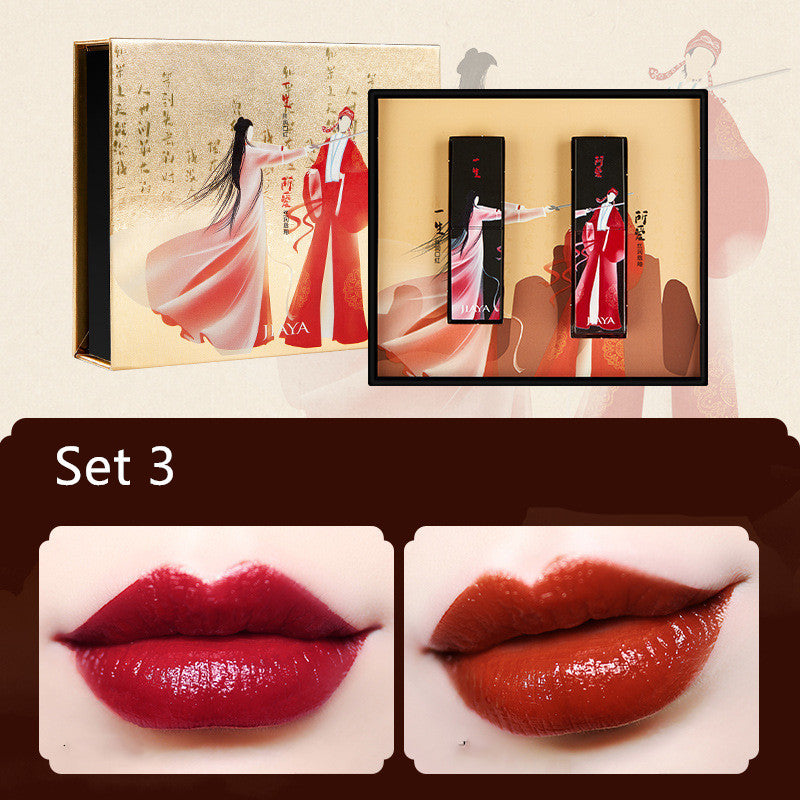 Chinese Odyssey Moisturizing Lipstick Set Two Piece Gift for Her-4