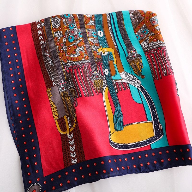 Ladies Vintage Silk Scarf