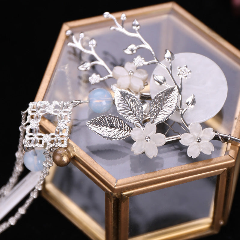 Hanfu Quasten Kostüm Kopfschmuck Haarnadel