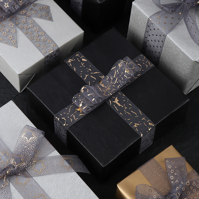 Gift Wrap Decorative Ribbons Handmade DIY Snow Yarn Silk Ribbons