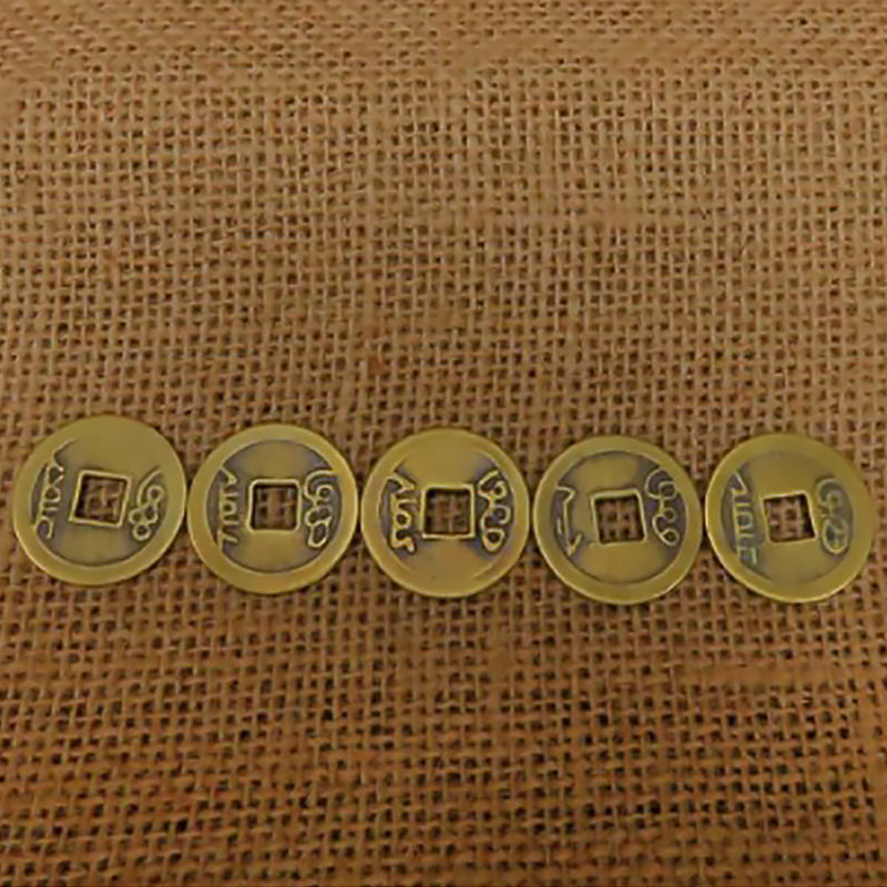 Qing Dynasty Ancient Coins Ten Emperor Feng Shui Copper Coins