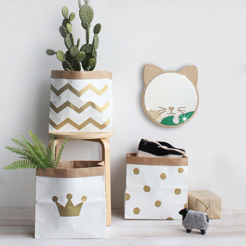 Cat Shape Hanging Makeup Mirror