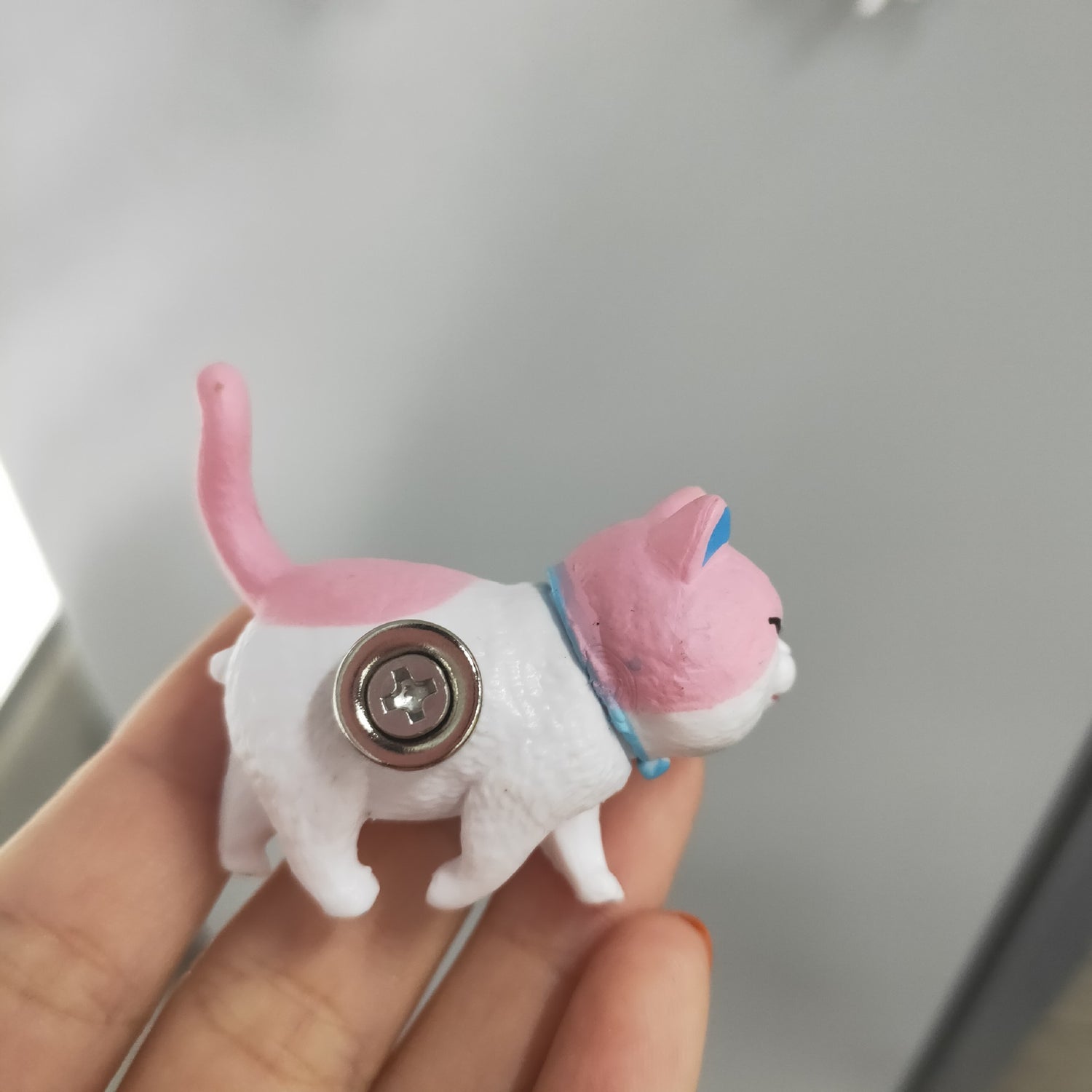 Niedliche Kätzchen-Kühlschrankmagnete, kreative 3D-Cartoon-Kühlschrankmagnete