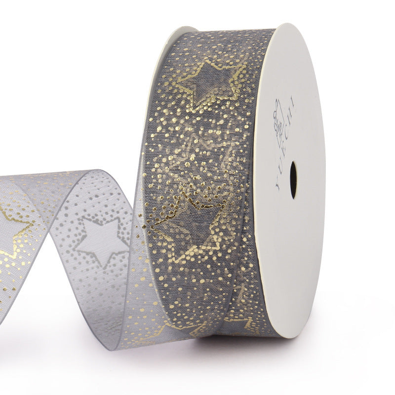 Gift Wrap Decorative Ribbons Handmade DIY Snow Yarn Silk Ribbons