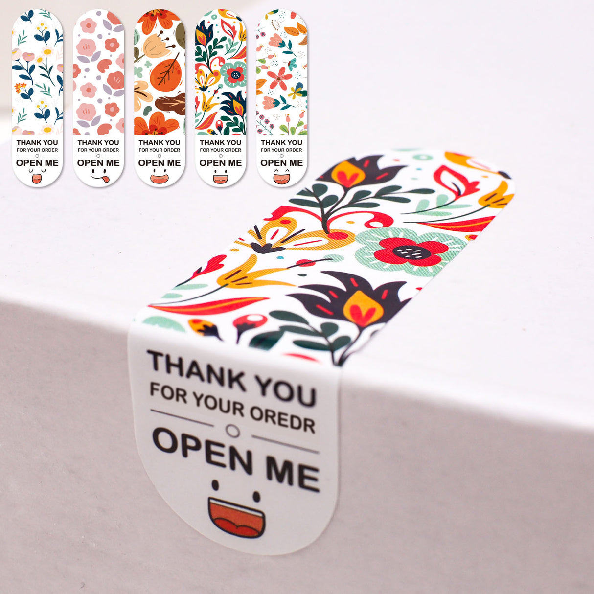 Cute Gift Wrap Sticker Adhesive Sticker Packaging Stickers