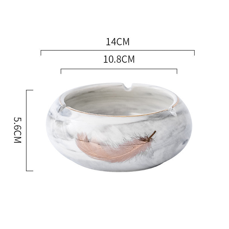 Persönlichkeitstrend Keramik Aschenbecher Kreatives Haus