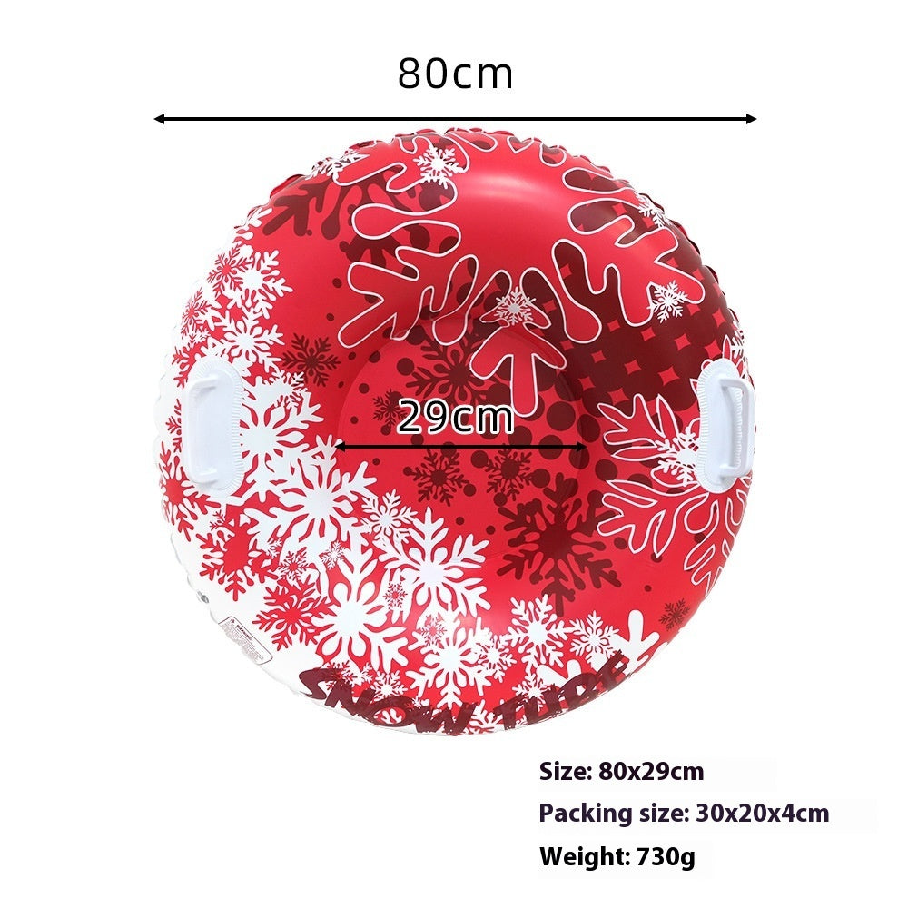 Outdoor Skiing Creative Printed PVC Winter Thick Ski Ring