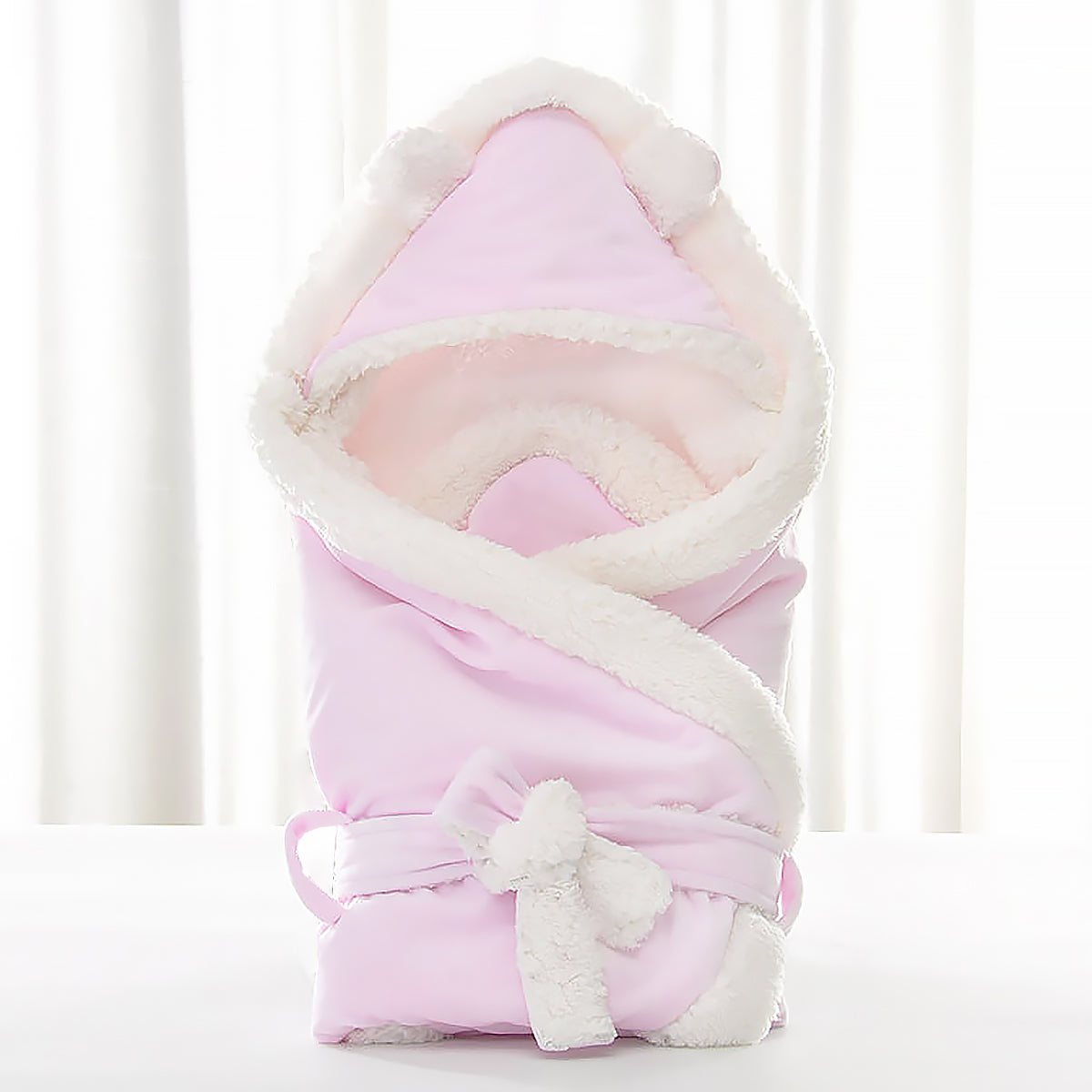 Winter Baby Swaddle Blanket Unisex Soft Newborn Wrap-4