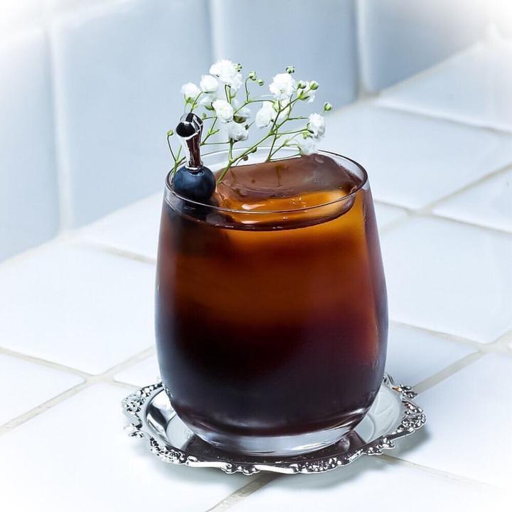 Vintage Coaster - Gold & Silber