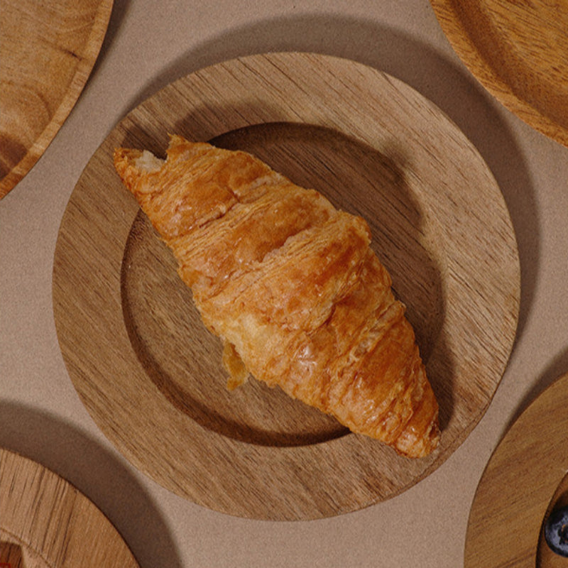 Log Coaster Breakfast Plate Round Potholder Mark Coaster Snack Plate Coffee Saucer