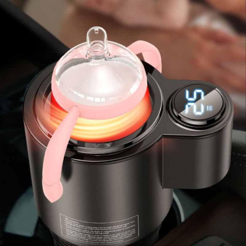 Digital Display Smart Car Heating Cooling Cup Car Accessories