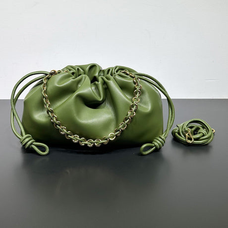 Chinesische Stil Crossbody Bag Cowide Lucky Bag Drawschnellwolken