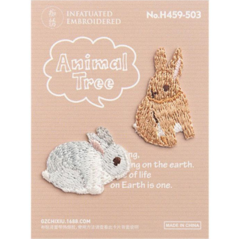 Cute Animal Children's Clothing Fabric Sticker Embroidery-10