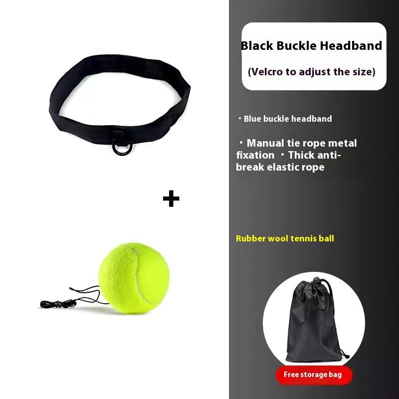 Head-mounted Boxing Reaction Training Ball