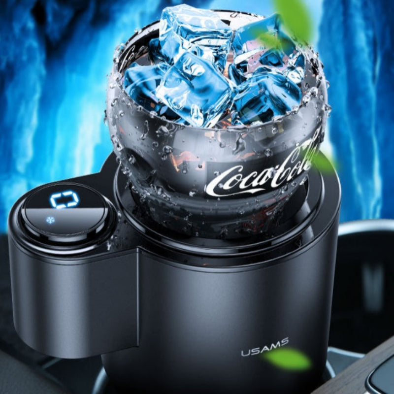 Digital Display Smart Car Heating Cooling Cup Car Accessories