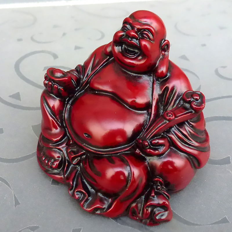 Mini Laughing Buddha Desktop Feng Shui Ornament