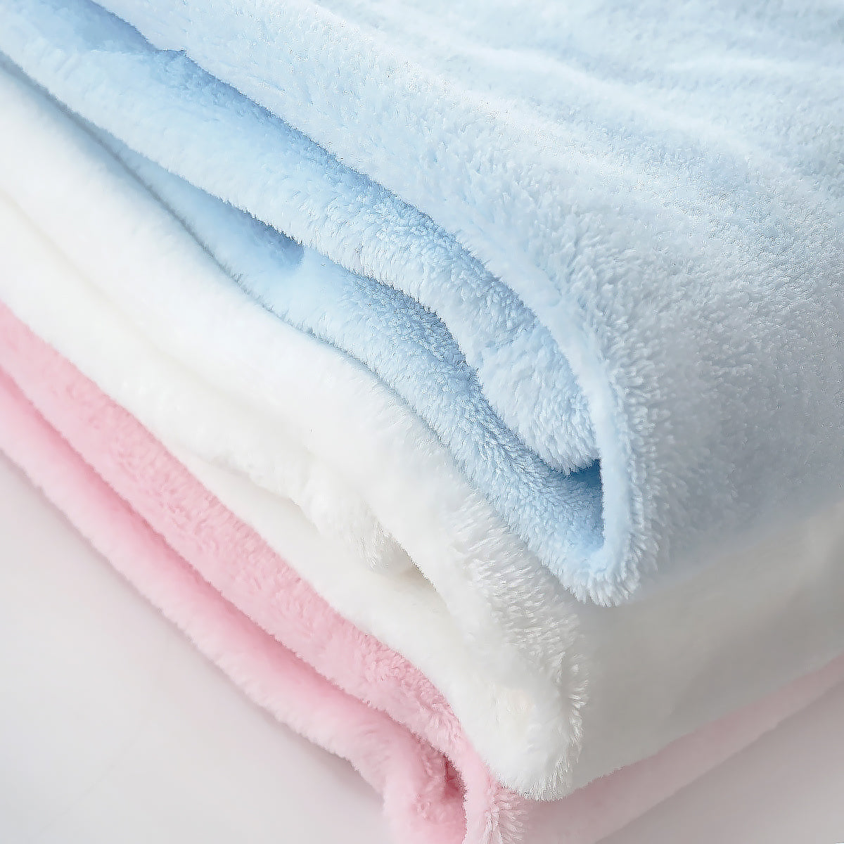 Coral Fleece Baby Blanket Hooded Newborn Wrap-3