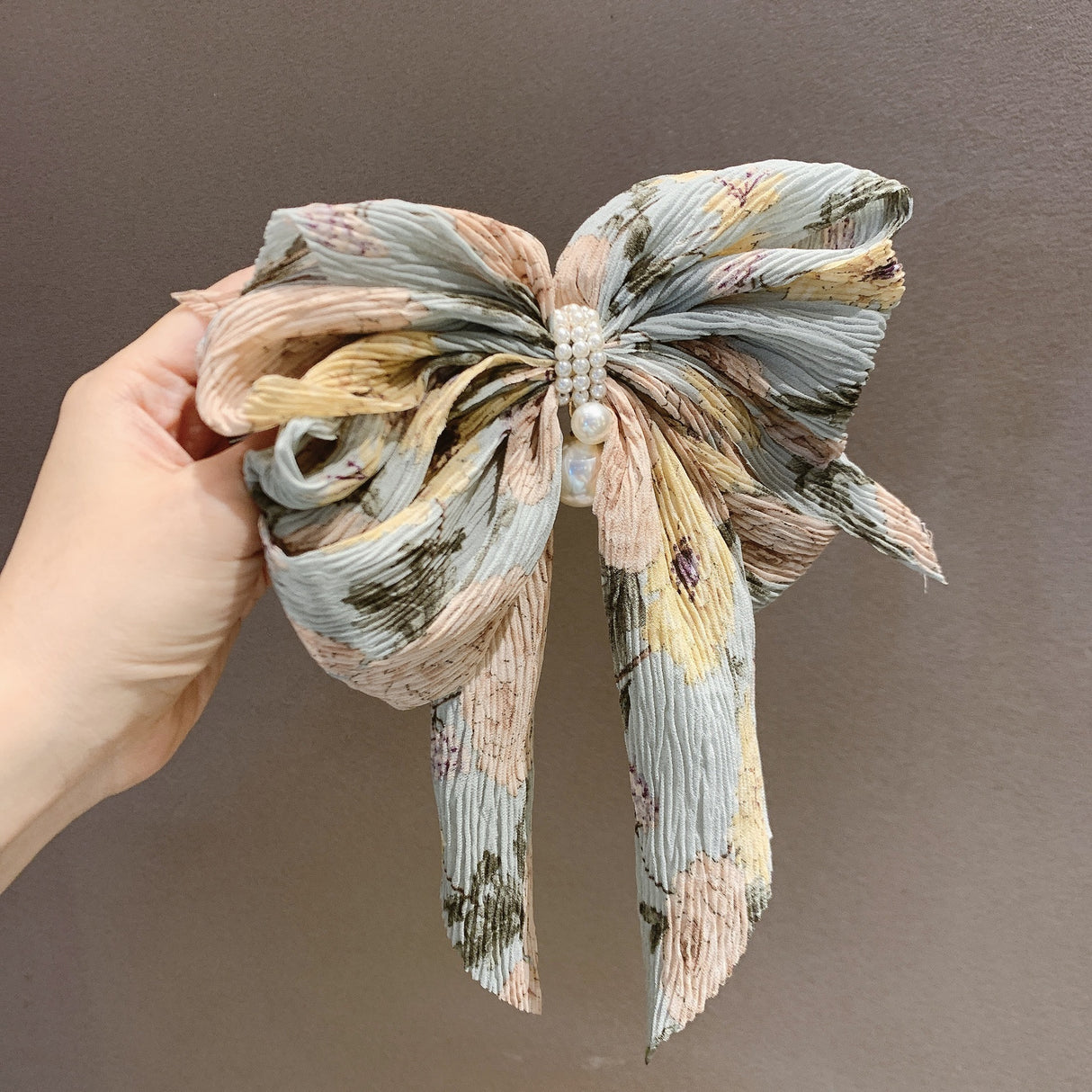 Big Bogenblumen Haarnadel