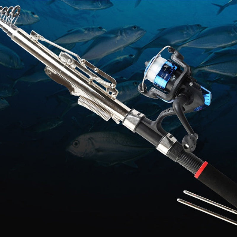 Automatic Fishing Rod Throwing Rod Set Fishing Gear