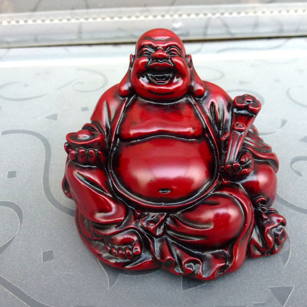 Mini Laughing Buddha Desktop Feng Shui Ornament