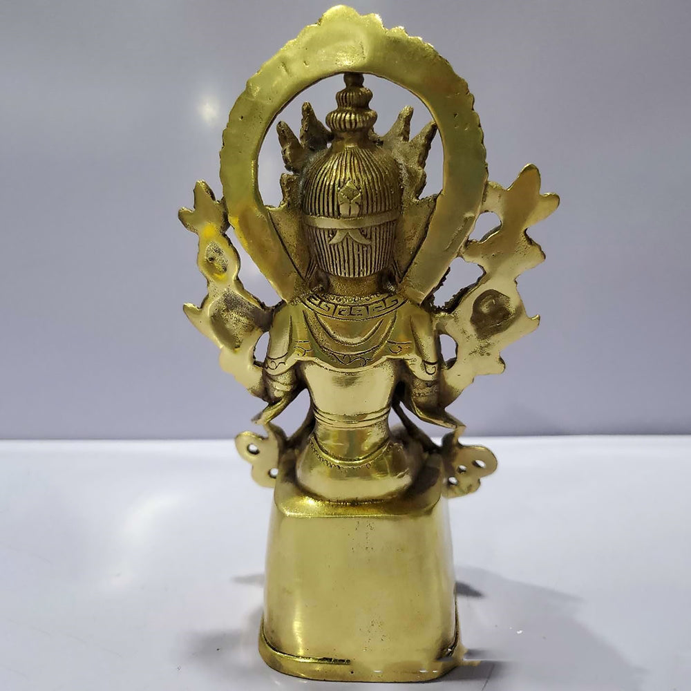 Maitreya Buddha zukünftige esoterische Statue