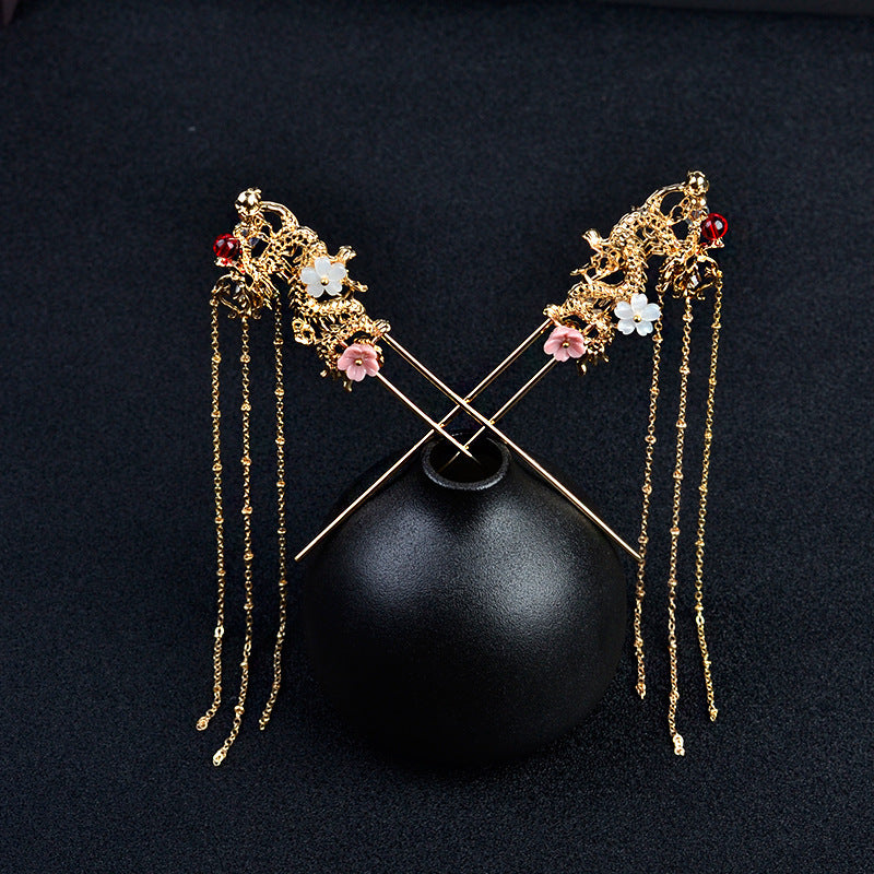 Quaste Stiefschütteln Sie Haarnadel