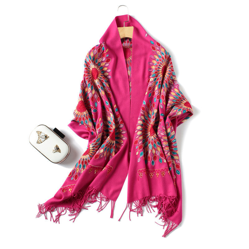 Desert Travel Sunscreen Silk Scarf