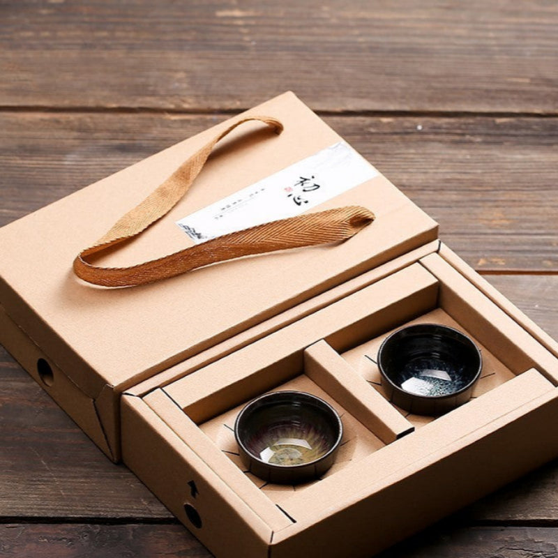 Jianzhan setzte Ofenwechsel Master Single Keramic Small Tea Tasse