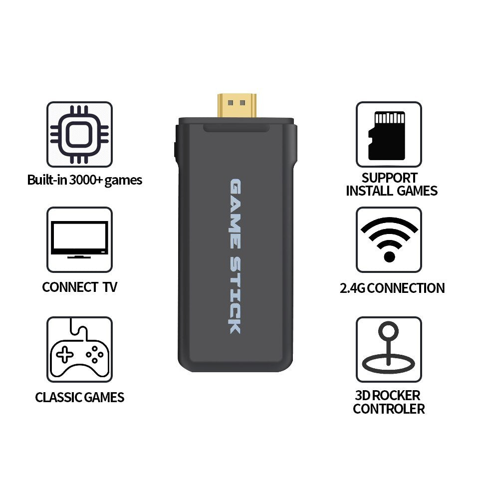 Explosive 2.4G Doubles Y2HDMAX Spielkonsole