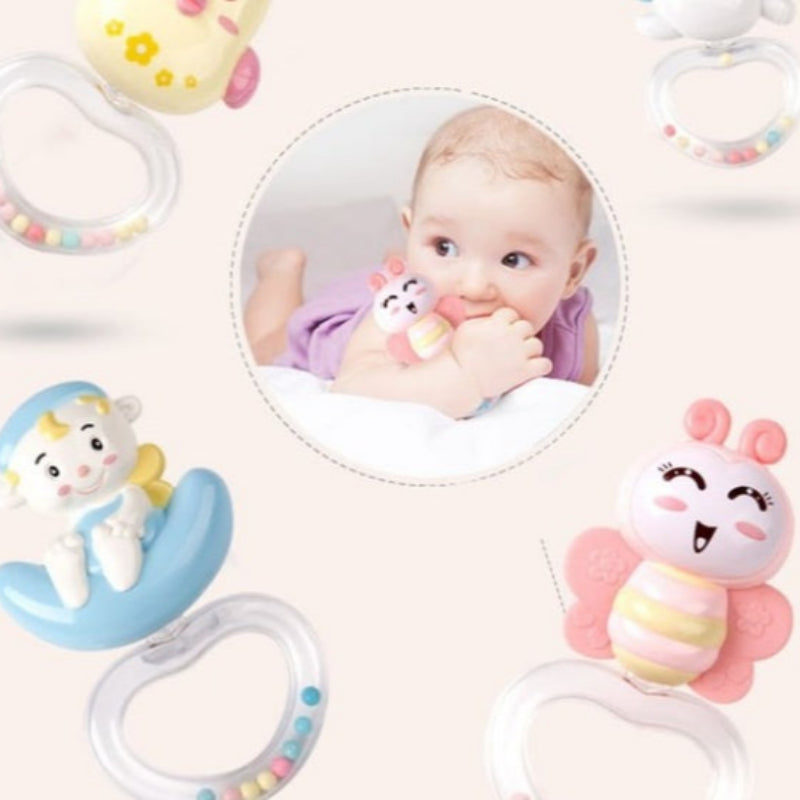 Baby Rattles Mobiles Toy Holder Musical Box Projection Newborn Infant Toys