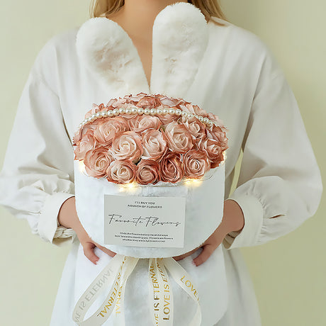 Hasenohren-Rosenstrauß