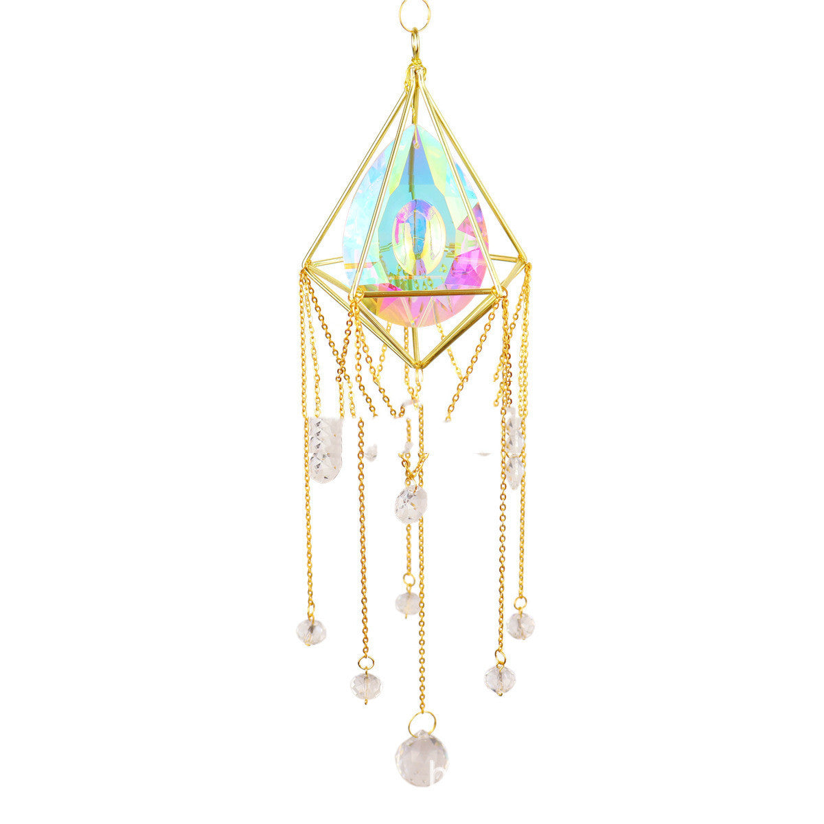 Fashion Crystal Windbell Pendant