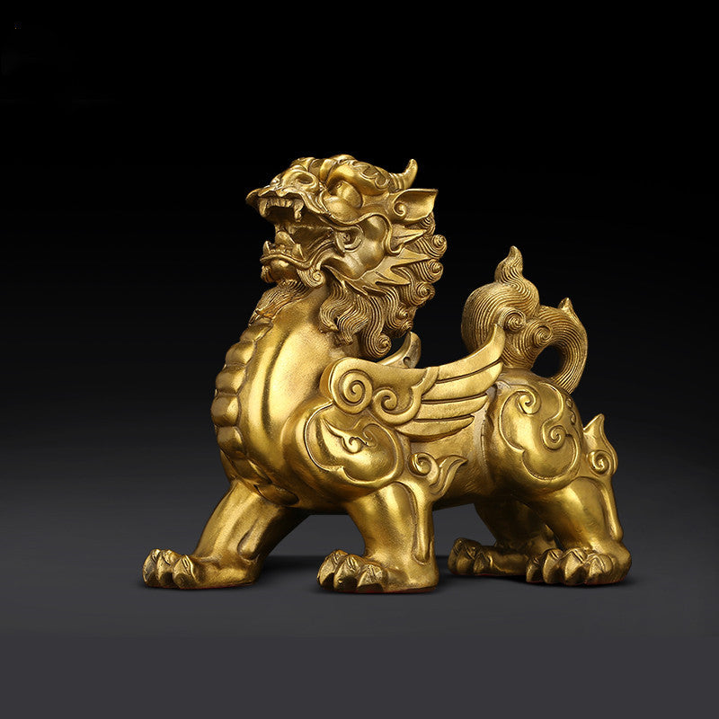 Groß alle Kupferpixiu -Ornamente Home Glückshandwerk