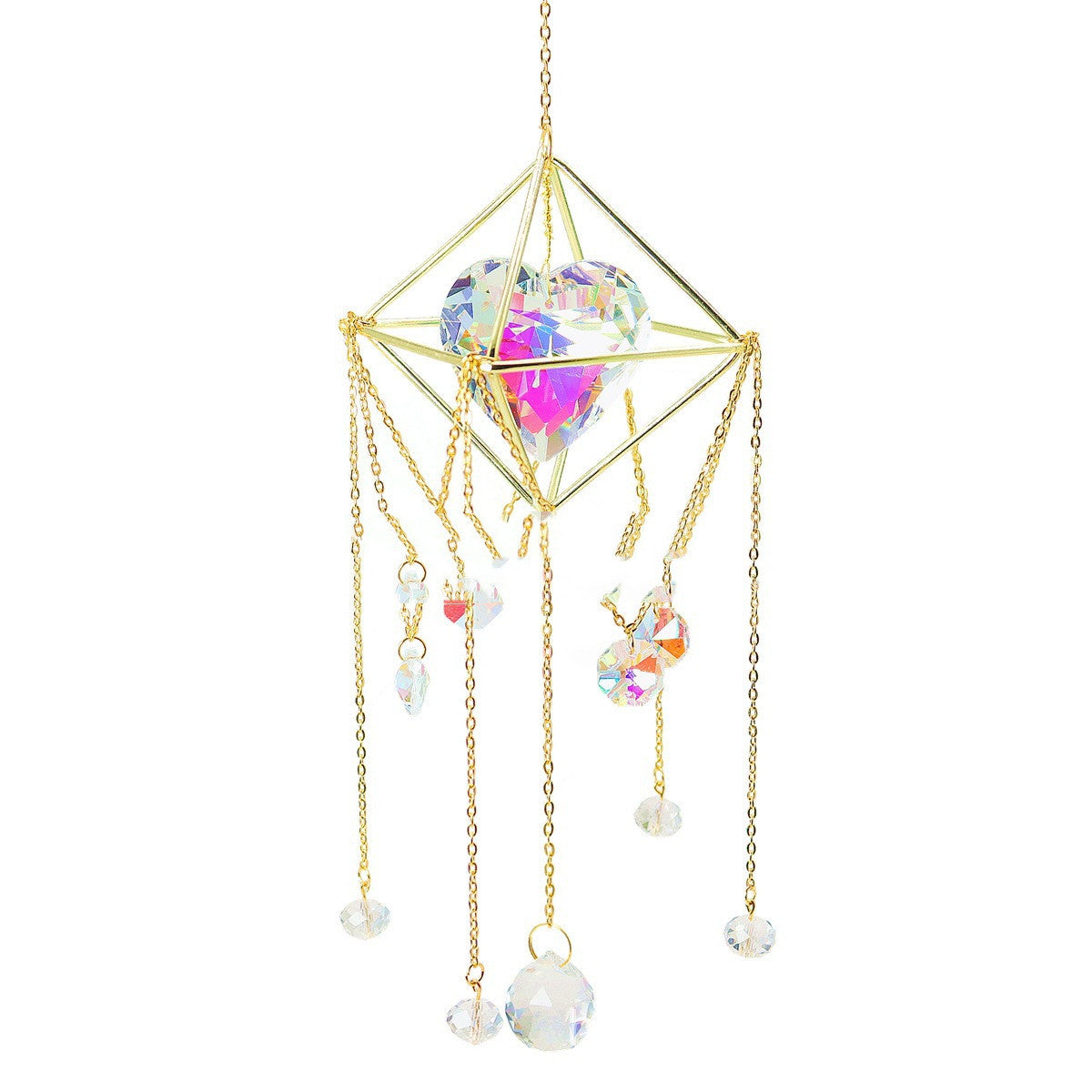 Fashion Crystal Windbell Pendant