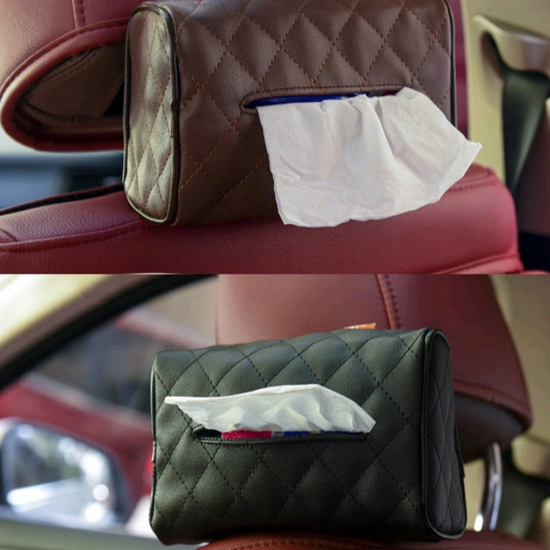 Car Interior Tissue Box Creative Car Supplies Paper Towel Set