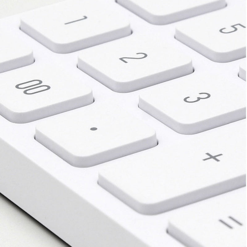 Weißer Tischrechner