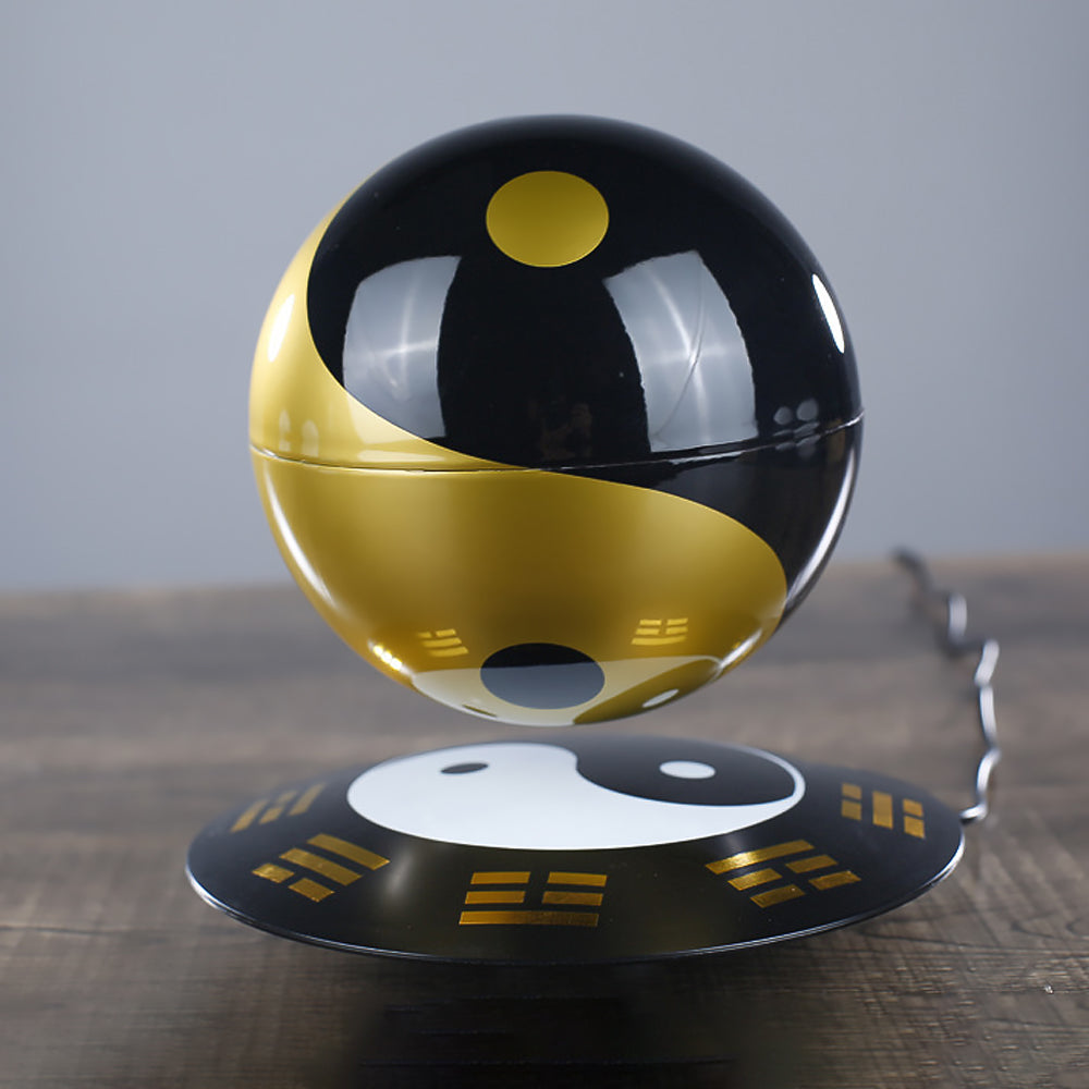 Maglev Tai Bagua Feng Shui Ball zieht nach neues Zuhause