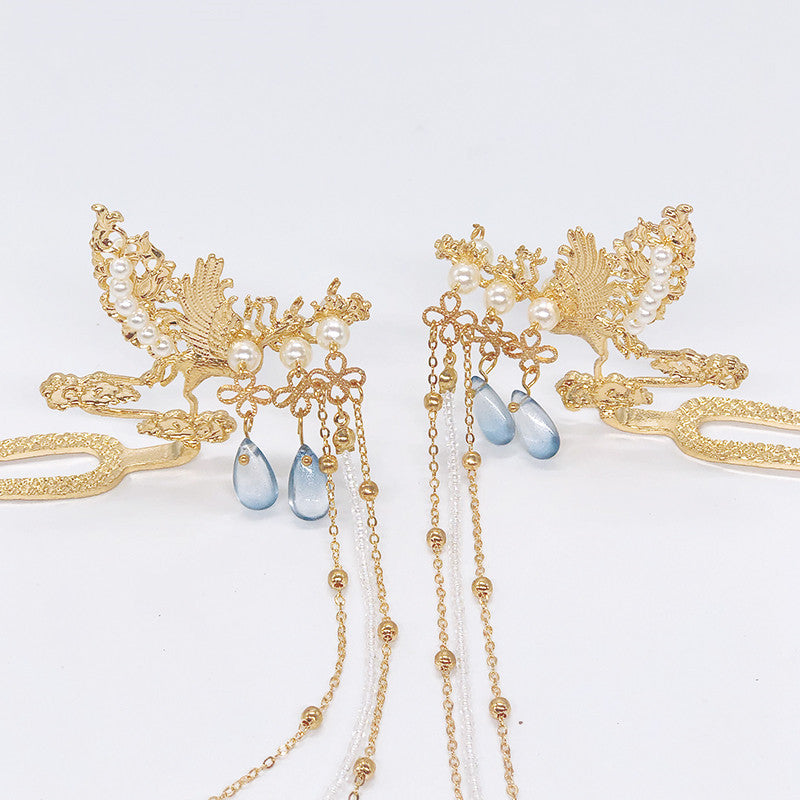 Original Hanfu weiblicher Haarnadel Ancient Style Hair Accessoires Haarnadel