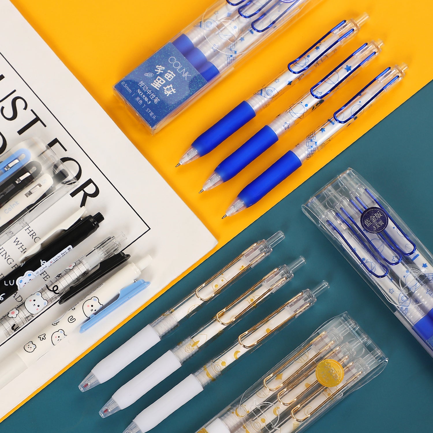 New Cartoon Gel Pen Cute Super Stationery