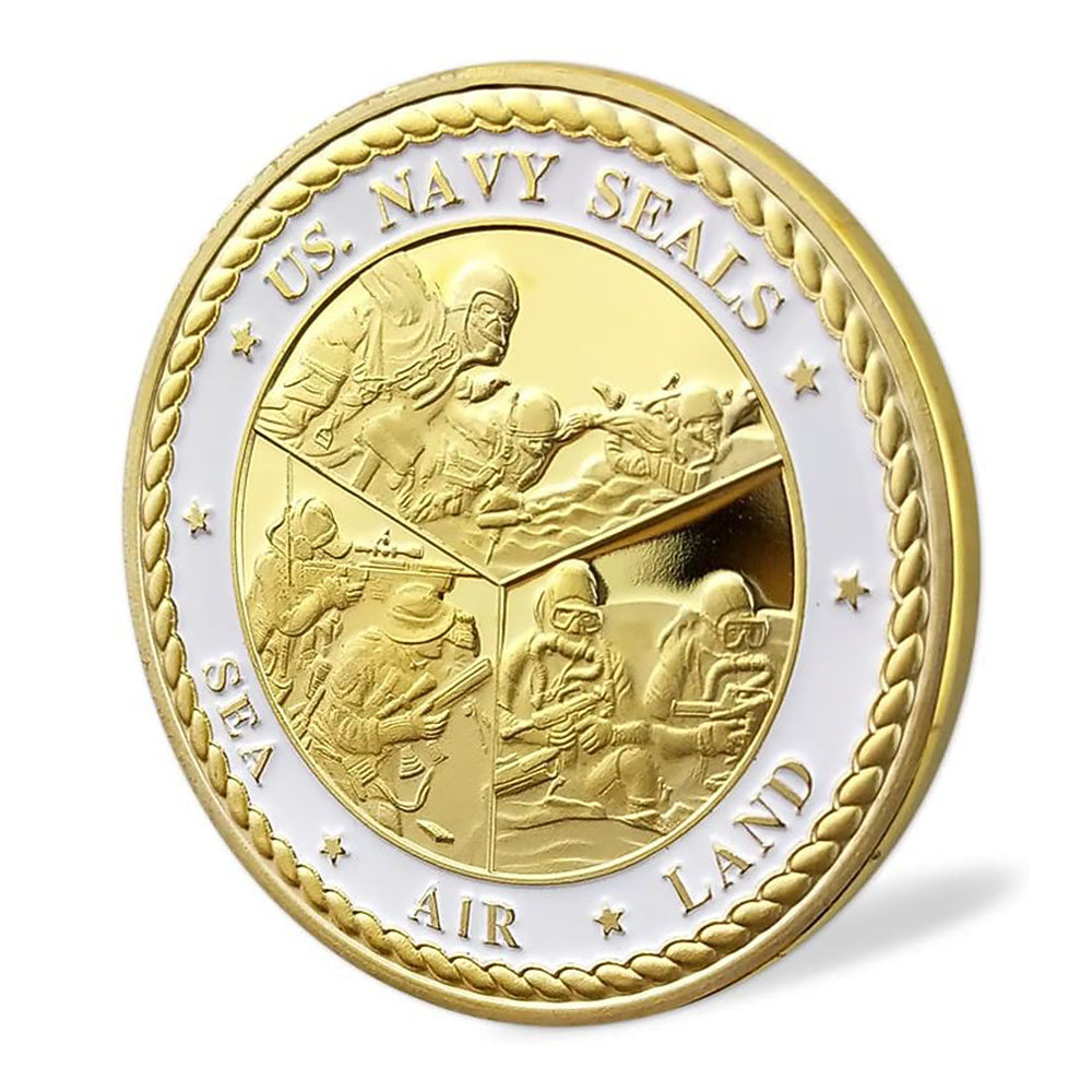 Military Plated Assault Coin Military Gifts
