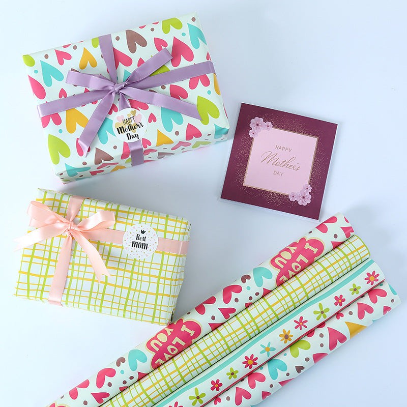 Mother's Day Gift Wrap Birthday Gift Packaging Paper