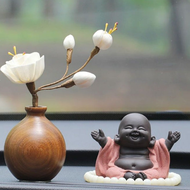 Creative Car Decoration Zen Little Monk Ornaments